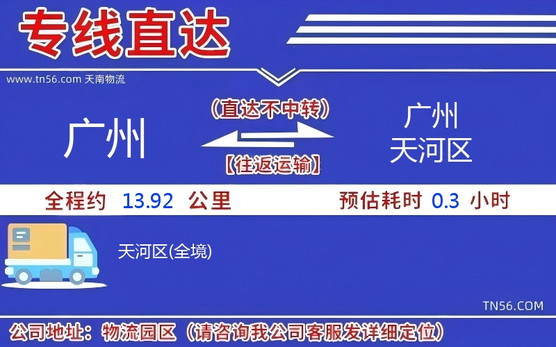 广州到广州天河区物流公司 广州到广州天河区物流公司