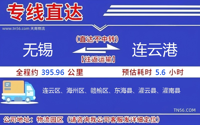 无锡到连云港物流公司 无锡到连云港物流公司